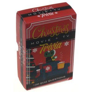 Gift Republic Christmas Trivia Movie & TV Holiday Party Game Gift Friends Family